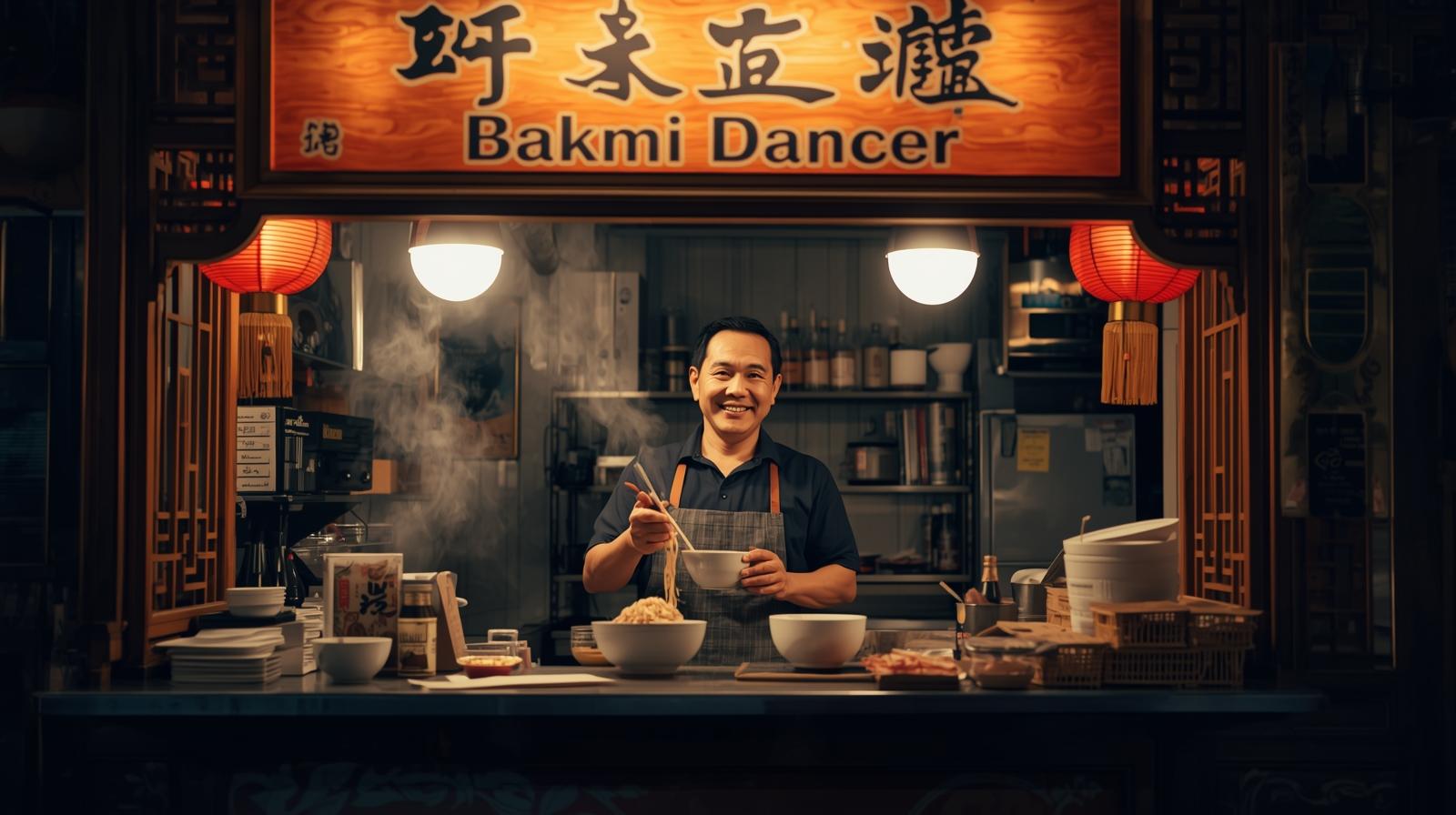 Pak Dancer, Pemilik Bakmie Dancer